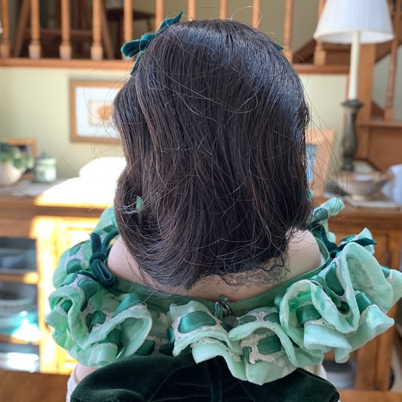 Gone With the Wind Scarlet O’Hara 19 inches fine bisque porcelain doll - Picture 5 of 14